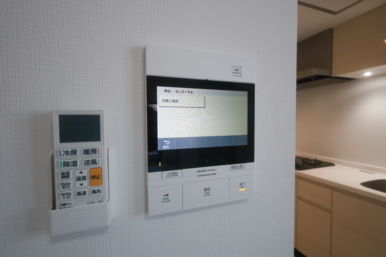 セキュリティ　※別部屋の写真です