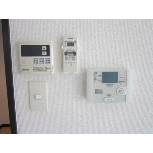 セキュリティ　【防犯設備】モニター付きインターホン＆オートロックで安心を提