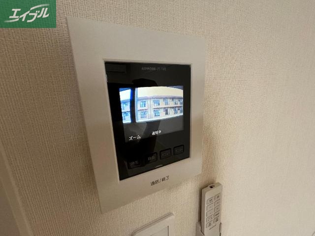 セキュリティ　カメラ付インターホン（イメージ）