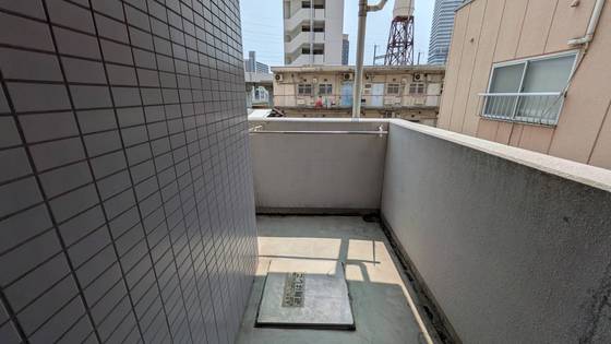 バルコニー　※別部屋の写真です