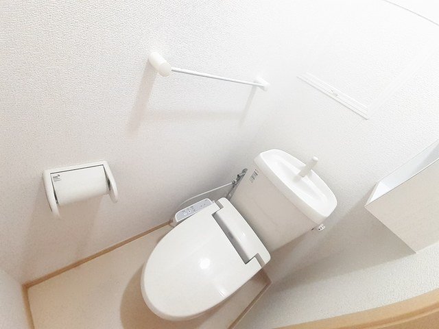 トイレ　ゆったりとした空間のトイレです