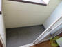 バルコニー　バルコニー。洗濯物がはかどりそうな広さがありますよ。