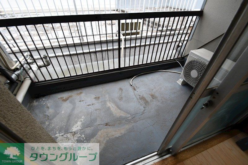 バルコニー　庭