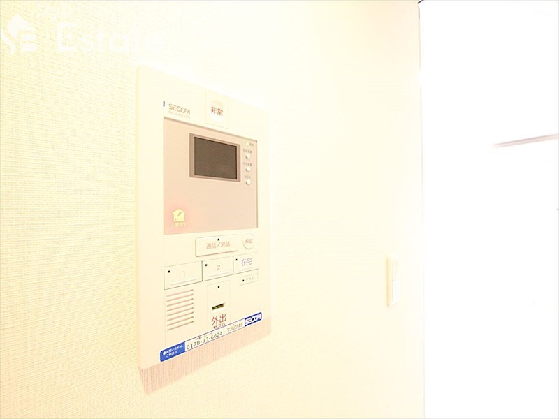 セキュリティ　モニター付きインターホン