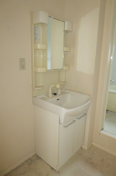 洗面設備　※別号室の写真になります。