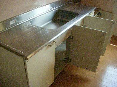 キッチン　コンロ設置可能です。
