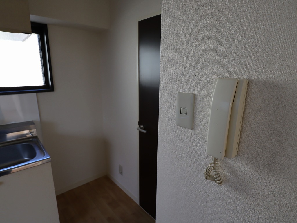 セキュリティ　インターホン　玄関ホールの室内扉