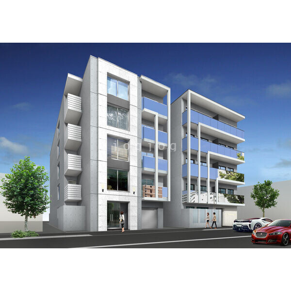 建物外観　建物外観パース