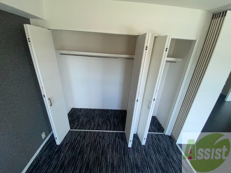 収納　収納もバッチリあるのでお部屋が片付きますよ！
