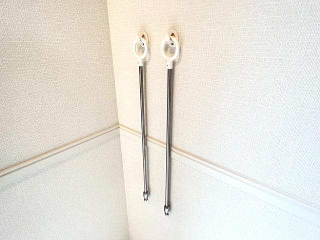 その他設備　室内物干し