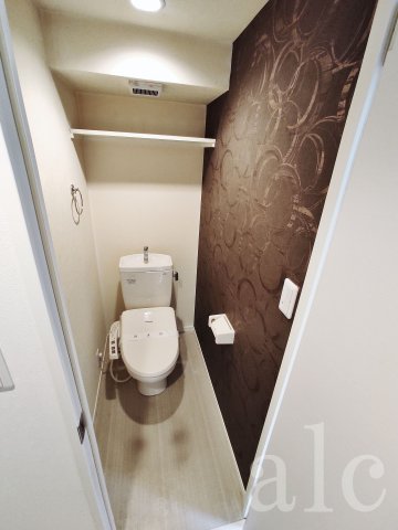 トイレ　ゆったりとした空間のトイレです