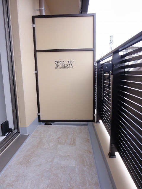 バルコニー　別タイプのお部屋の為、イメージになります。