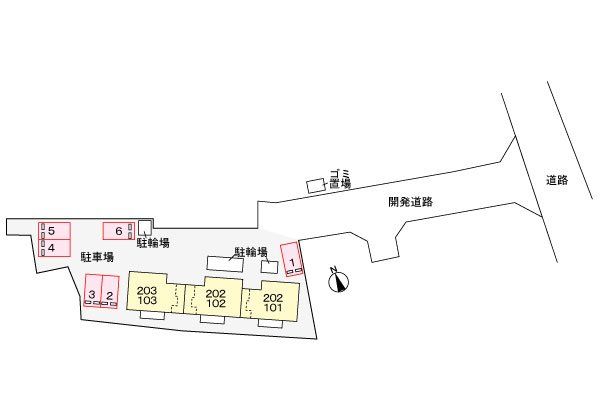 駐車場　間取図