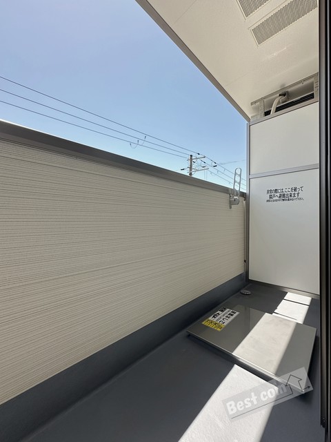 バルコニー　日当た良好のバルコニー♪
