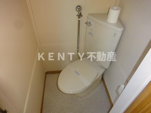 トイレ　トイレもきれいです
