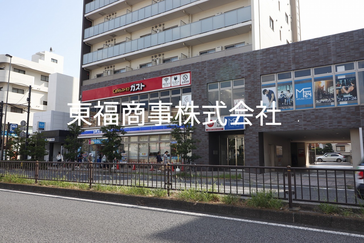 コンビニ　ローソン下赤塚店（コンビニ）まで1280m