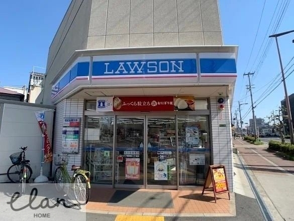 コンビニ　ローソン鴫野東二丁目店（コンビニ）まで288m