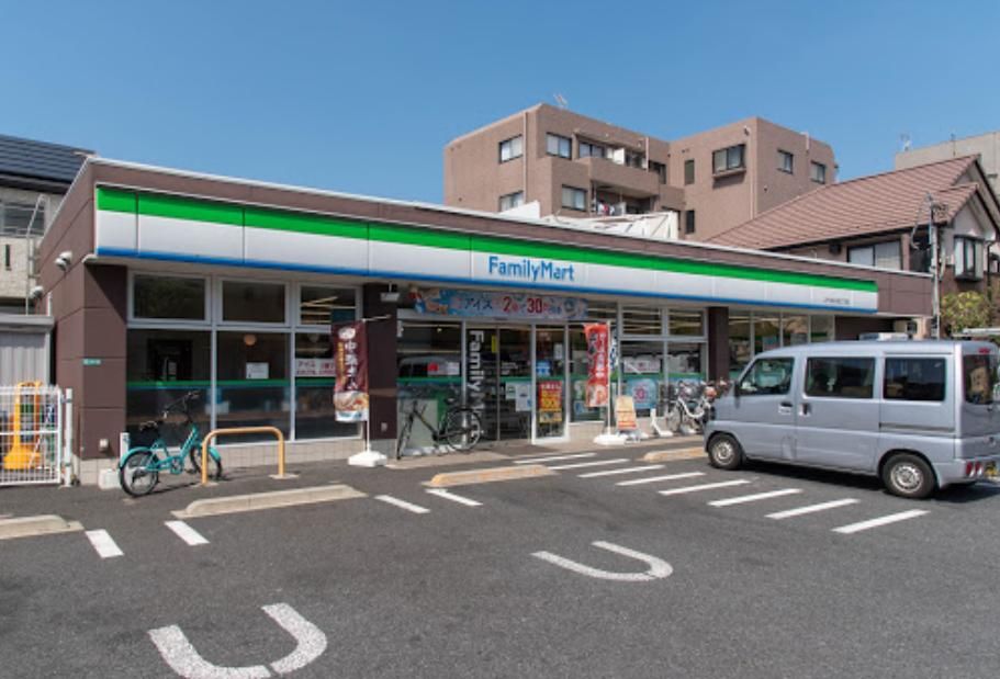コンビニ　ファミリーマート/江戸川西小岩五丁目店（コンビニ）まで100m