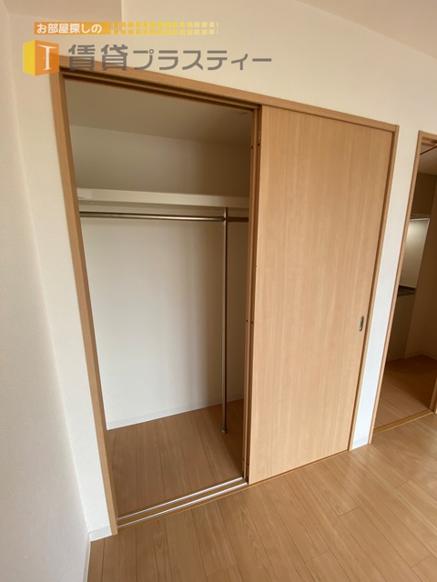 収納　たっぷり収納出来るクローゼットです。