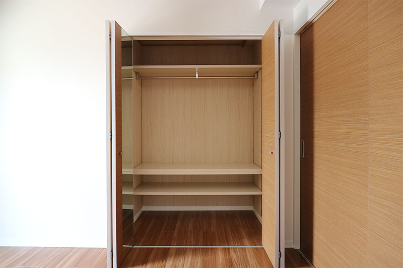 収納　※写真は同物件の別部屋です