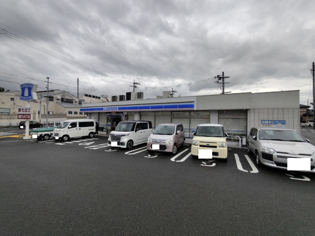 コンビニ　ローソン 京都城陽郵便局前店（コンビニ）まで108m