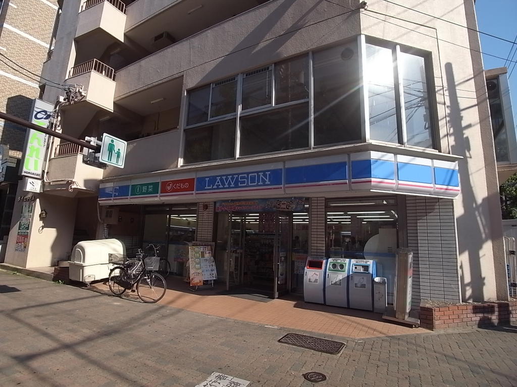 コンビニ　ローソン 東別院店 (コンビニ)（コンビニ）まで100m