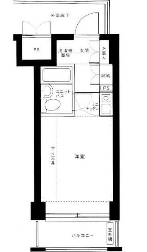 メインステージ多摩川駅前の間取り写真