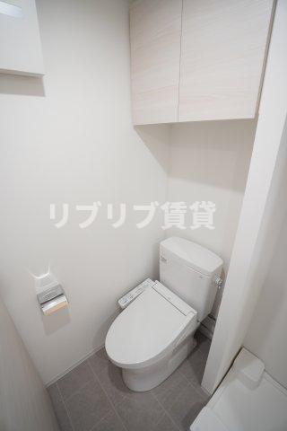 京成千原線 千葉中央駅 徒歩5分 11階建 築2年のトイレ写真