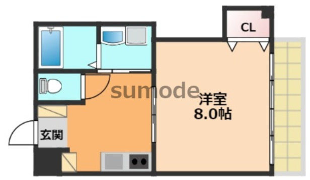 シティコート城北の間取り写真