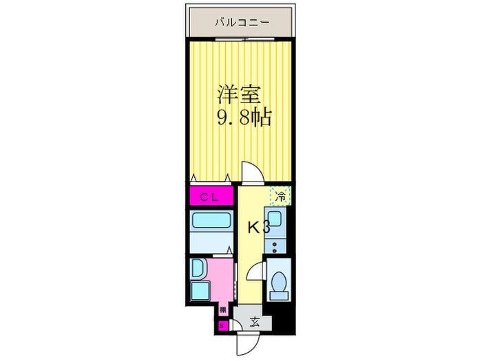 エスポワールの間取り写真