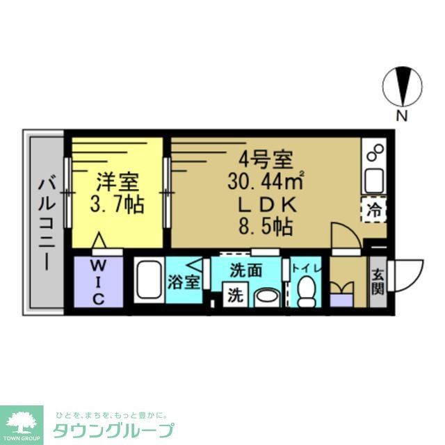 Ajour蘇我06の間取り写真
