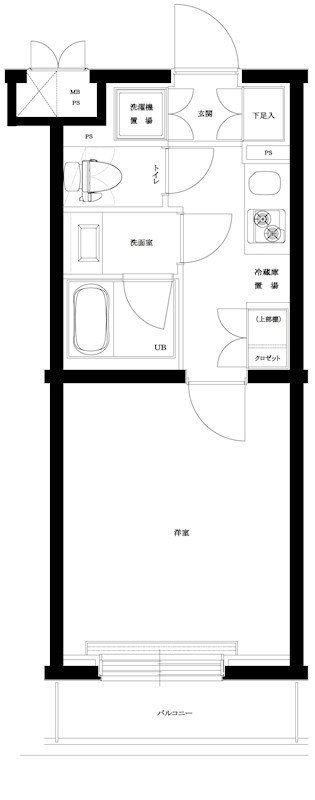 ルーブル千歳烏山の間取り写真