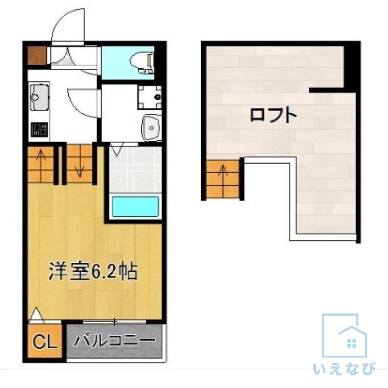 地下鉄谷町線 喜連瓜破駅 徒歩5分 2階建 築10年の間取り写真