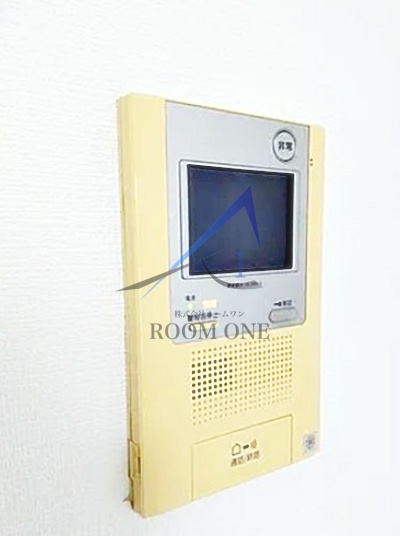 セキュリティ　モニター付きインターホンです。