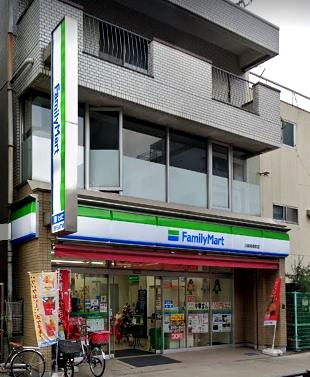 コンビニ　ファミリーマート（コンビニ）まで491m