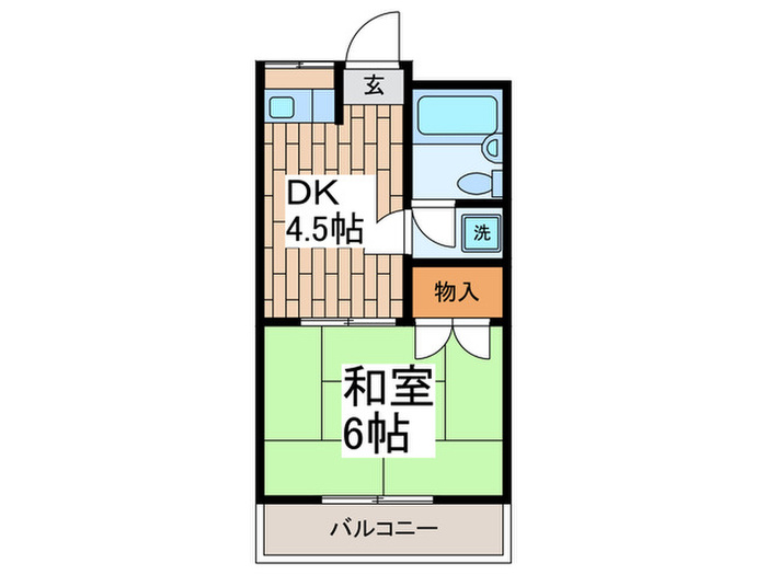 ファミネスハイツ海老沢の間取り写真