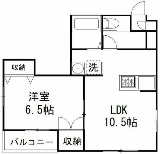 東急東横線 元住吉駅 徒歩4分 3階建 築14年の間取り写真