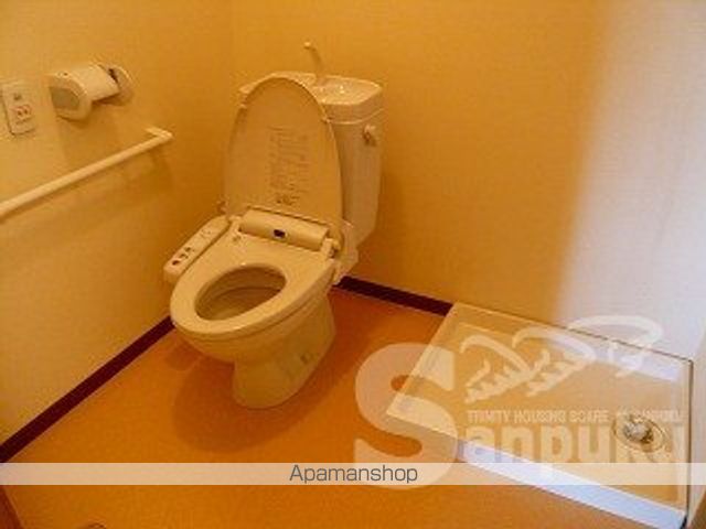 伊予鉄道環状線 勝山町駅 徒歩9分 7階建 築23年のトイレ写真