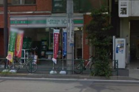 コンビニ　ローソンストア100住吉駅前店（コンビニ）まで12m