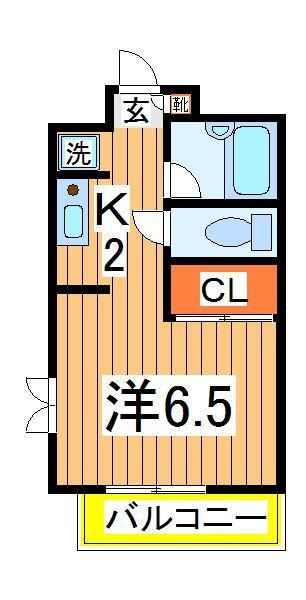スカイパークシバの間取り写真
