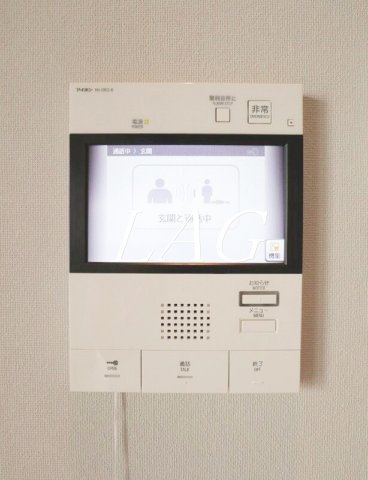 セキュリティ　TVモニターホンです。