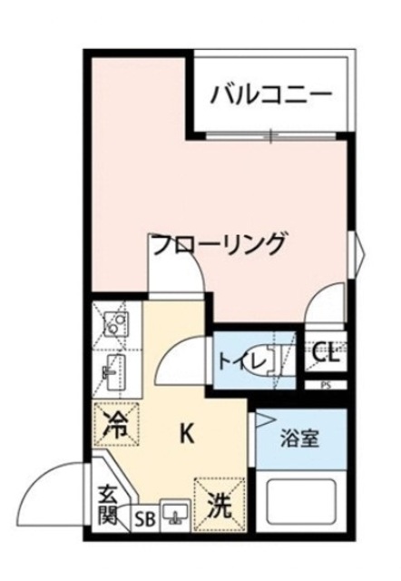 グランクオール江古田の間取り写真