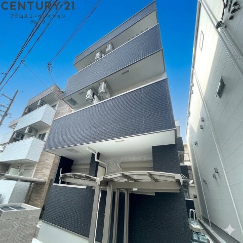 建物外観　オートロック、防犯カメラ完備☆