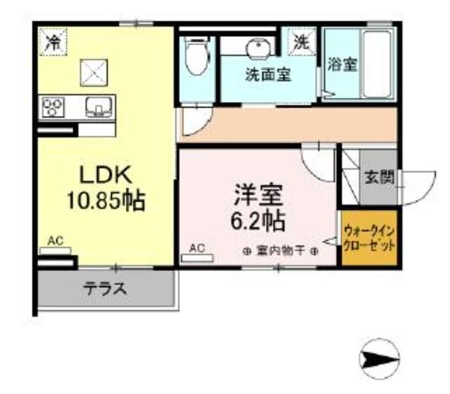 Haleleaの間取り写真
