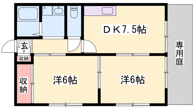 SISA溝口の間取り写真