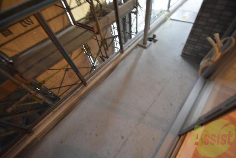 バルコニー　通風良好です