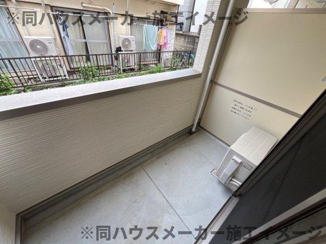 バルコニー　※同ハウスメーカー施工イメージ※