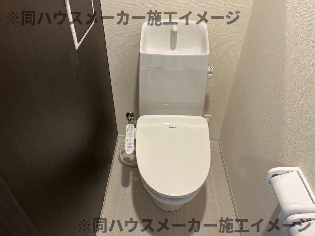 トイレ　※同ハウスメーカー施工イメージ※