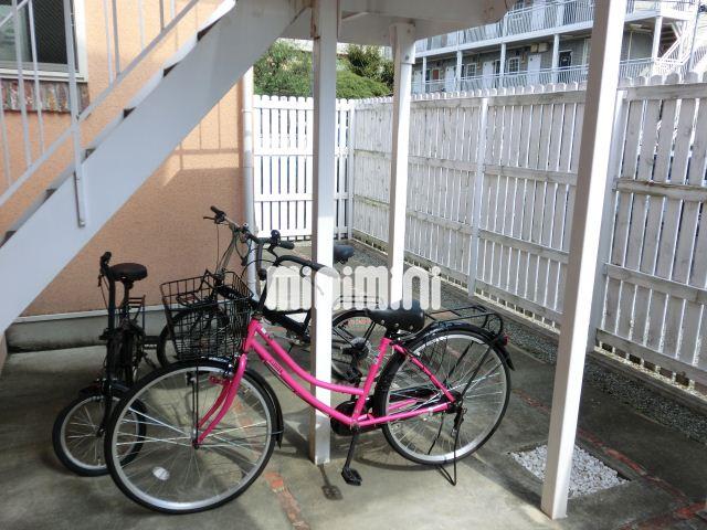 その他共有部分　エントランス内に自転車があります。