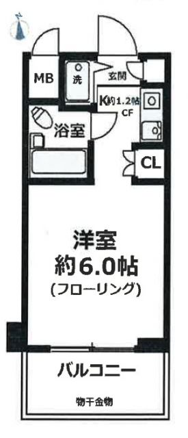 パーク・ノヴァ綱島の間取り写真